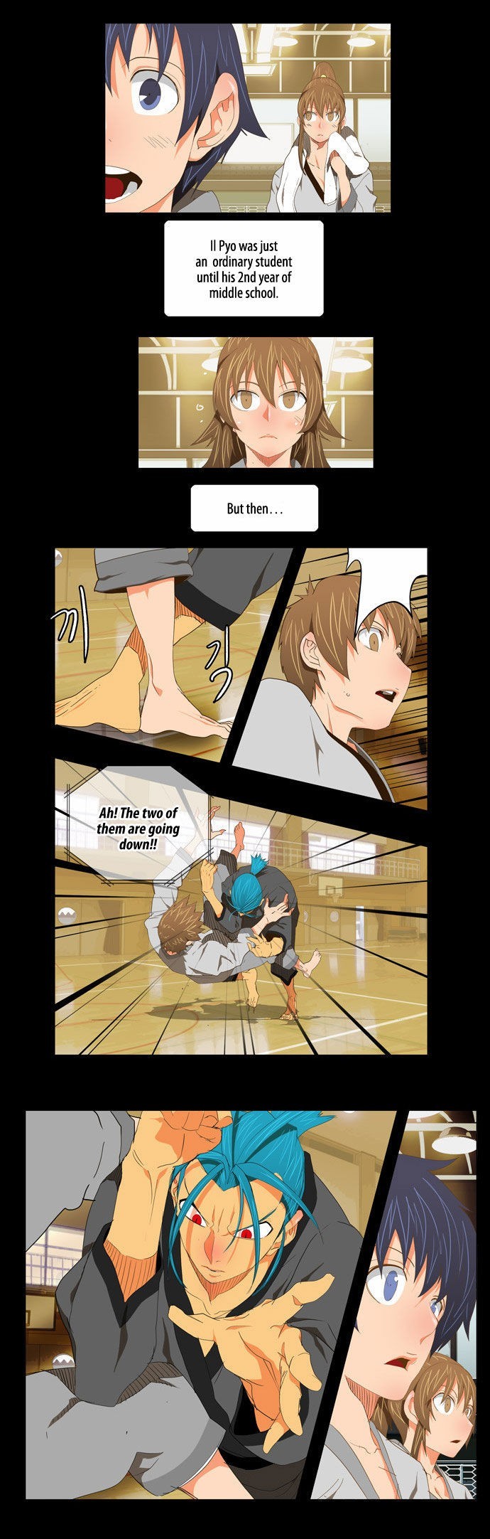 The God of High School chapter 93 page 2