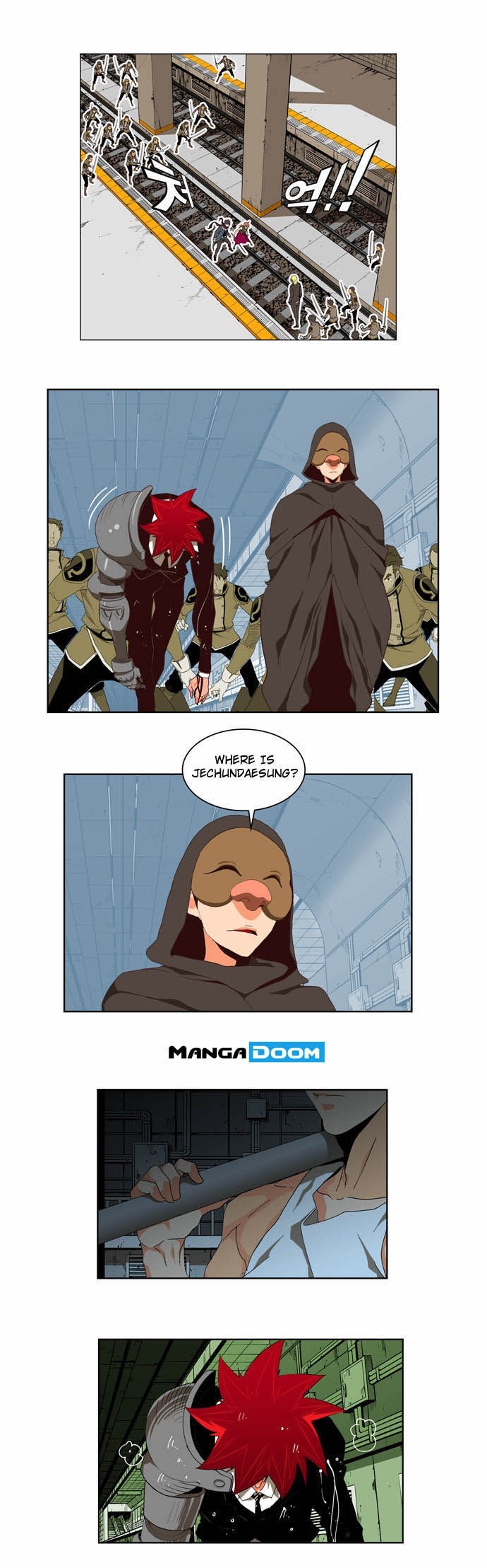 The God of High School chapter 122 page 18