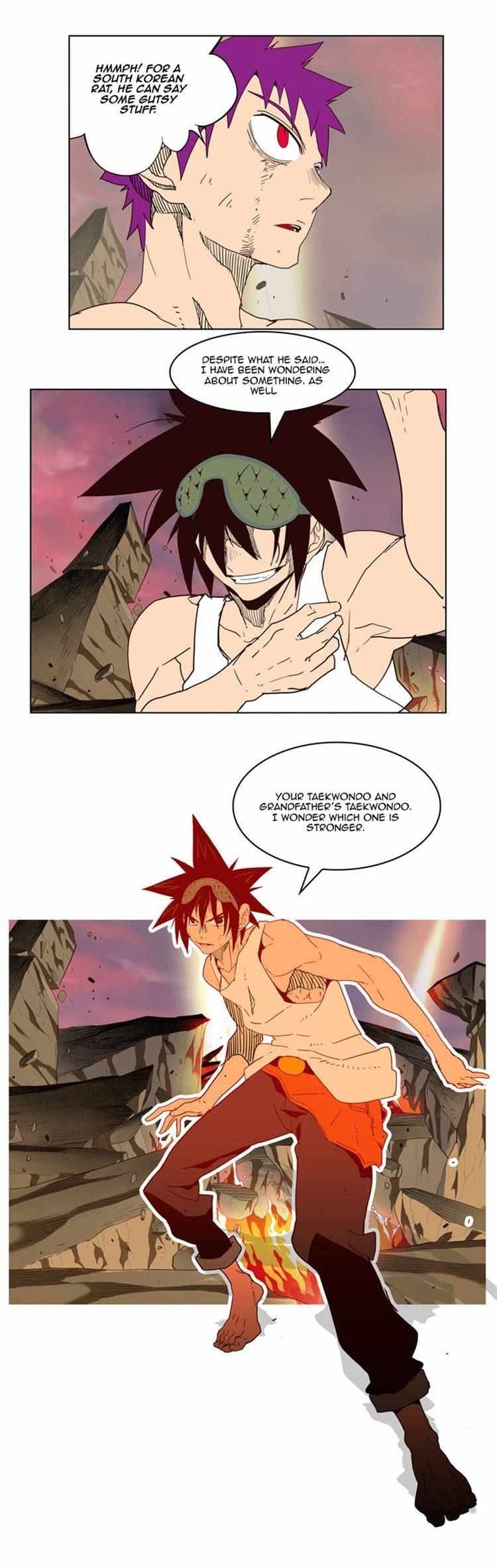 The God of High School chapter 162 page 12