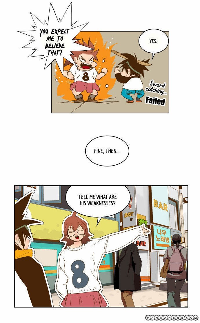 The God of High School chapter 42 page 21