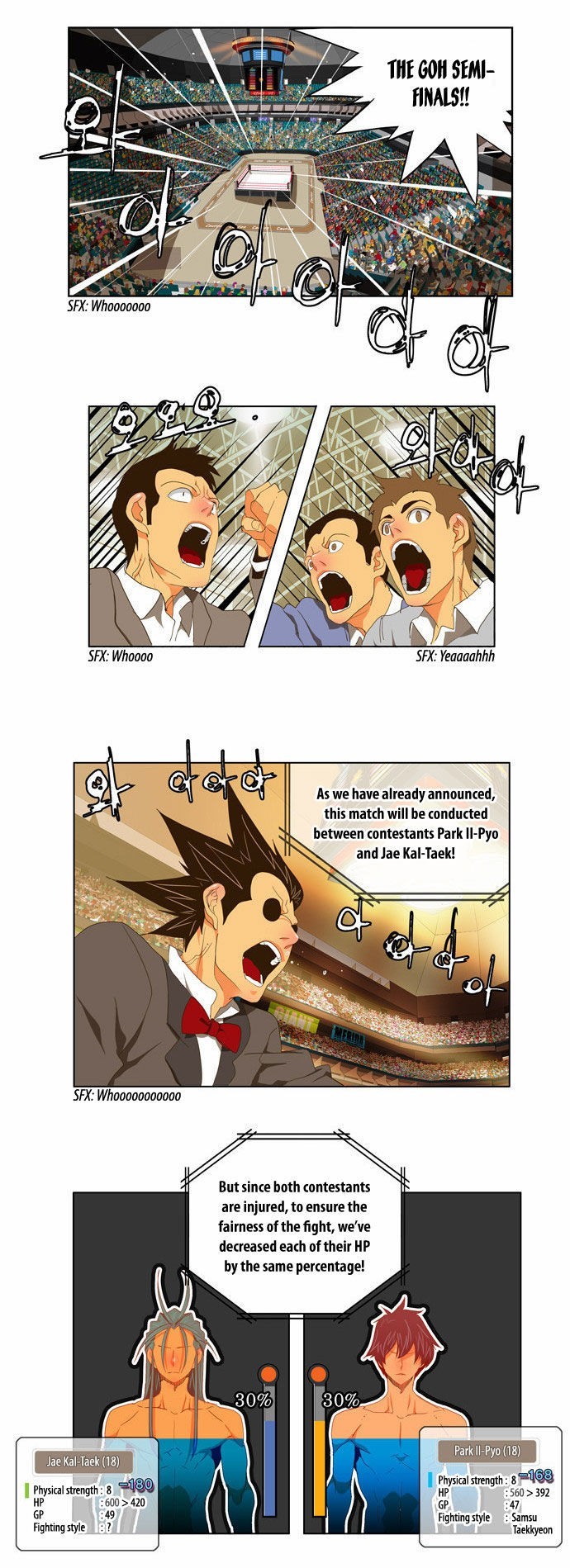 The God of High School chapter 93 page 15