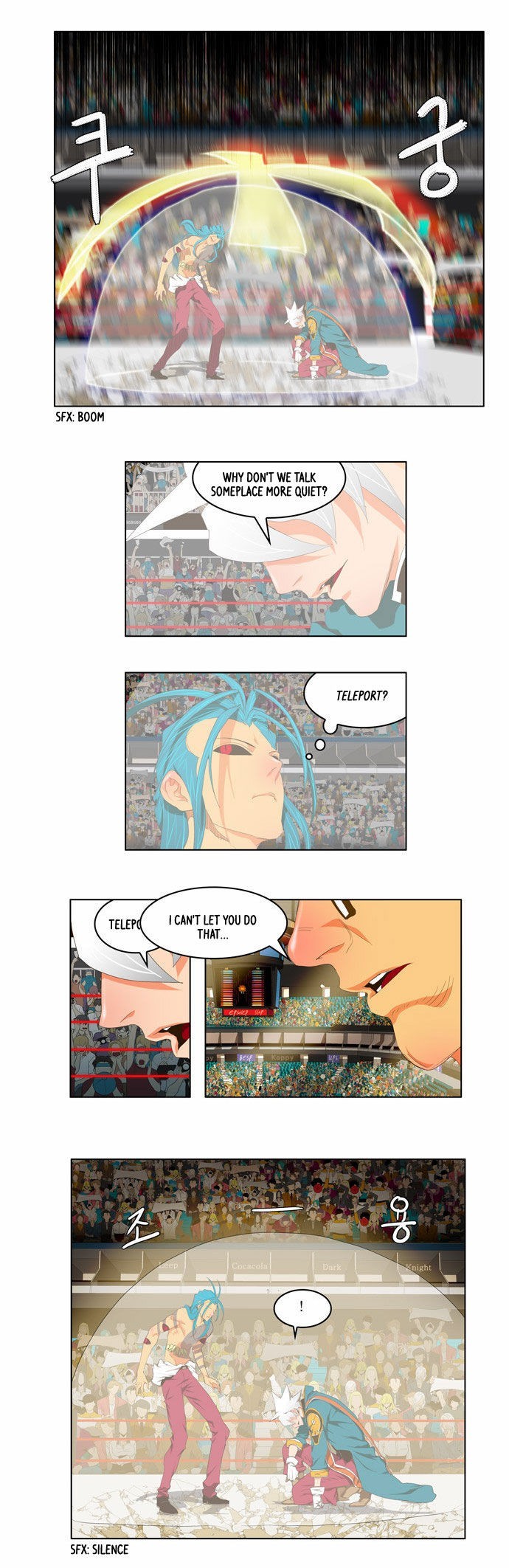 The God of High School chapter 98 page 6