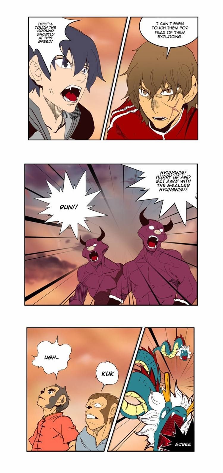 The God of High School chapter 161 page 1