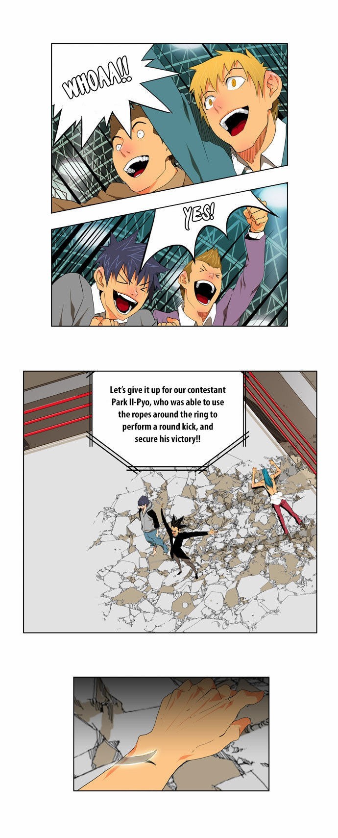 The God of High School chapter 97 page 14