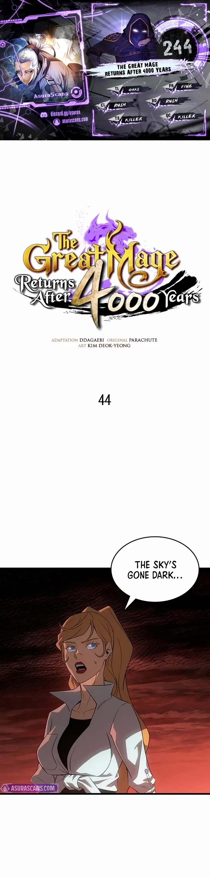 The Great Mage Returns After 4000 Years chapter 244 page 1
