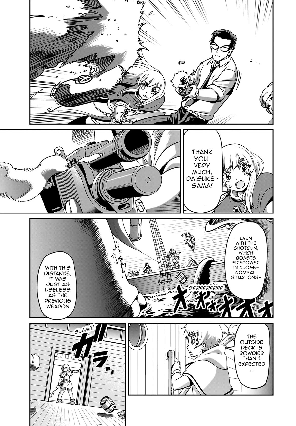 The Gunner's Life of a Middle-aged Man Summoned to Another World and Armed With a Rifle chapter 12 page 6