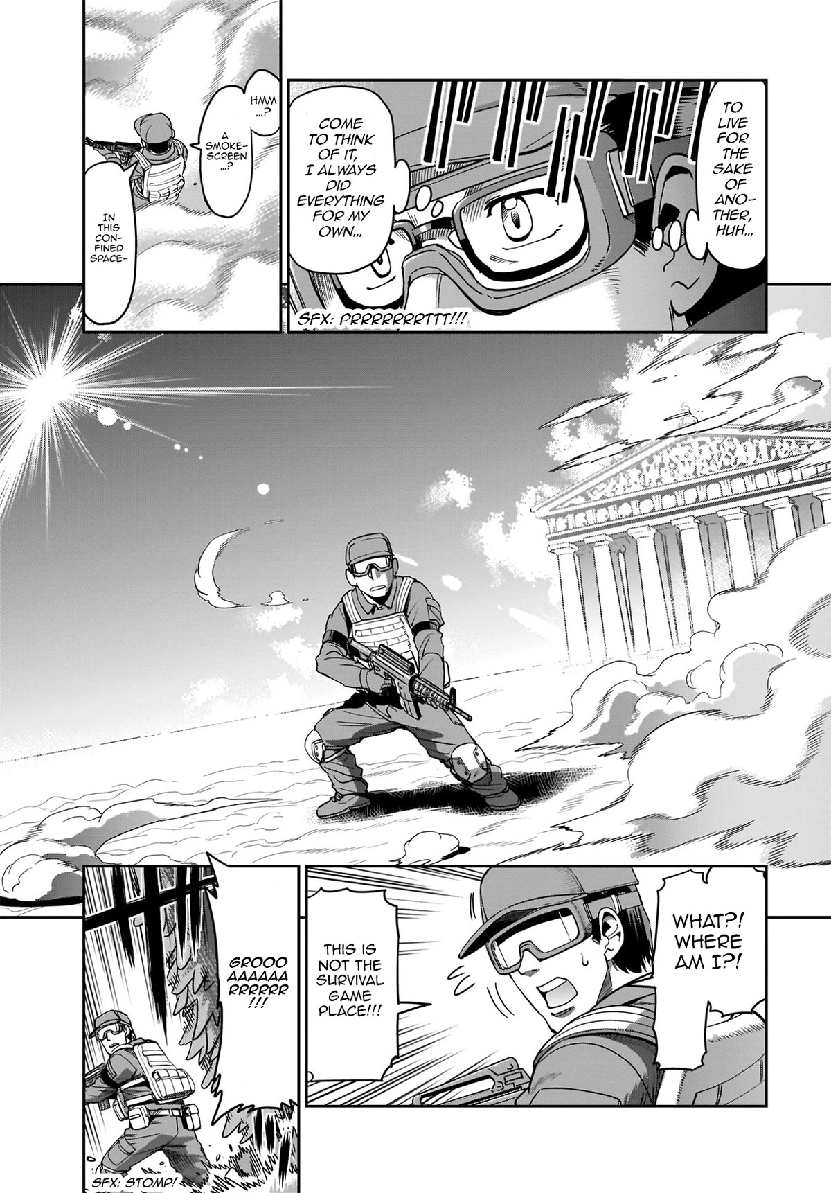 The Gunner's Life of a Middle-aged Man Summoned to Another World and Armed With a Rifle chapter 2 page 4