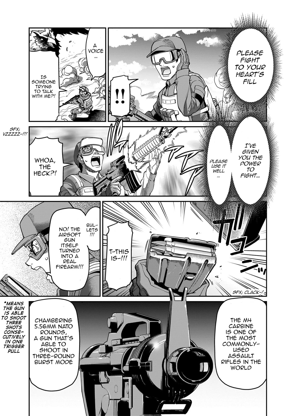 The Gunner's Life of a Middle-aged Man Summoned to Another World and Armed With a Rifle chapter 2 page 6