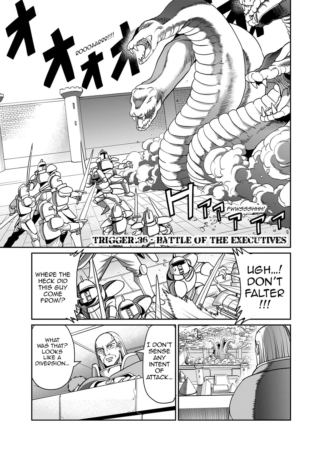 The Gunner's Life of a Middle-aged Man Summoned to Another World and Armed With a Rifle chapter 36 page 2