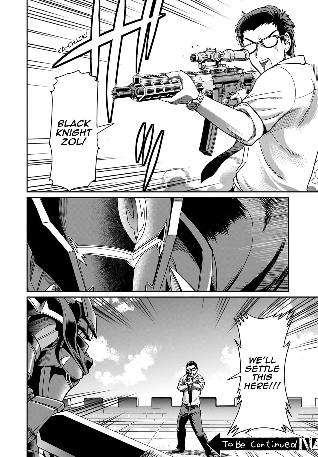 The Gunner's Life of a Middle-aged Man Summoned to Another World and Armed With a Rifle chapter 48 page 21