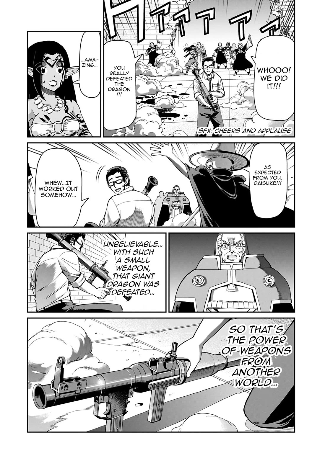 The Gunner's Life of a Middle-aged Man Summoned to Another World and Armed With a Rifle chapter 60 page 18