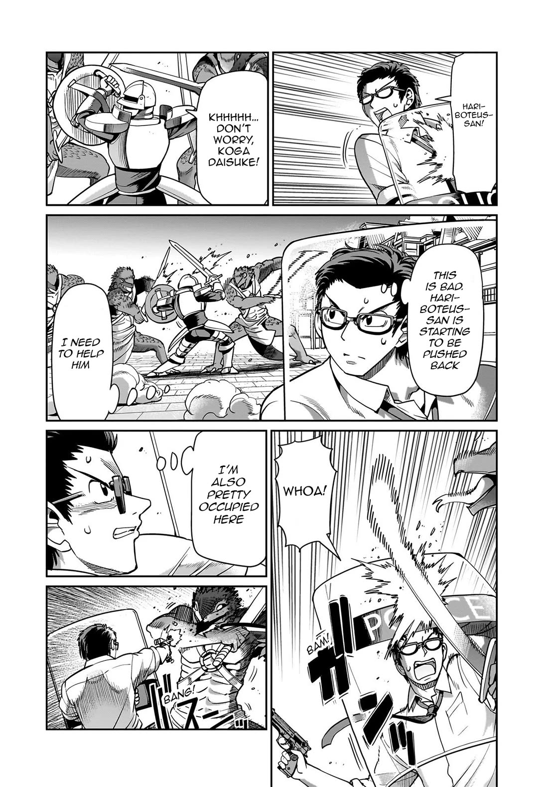 The Gunner's Life of a Middle-aged Man Summoned to Another World and Armed With a Rifle chapter 66 page 9