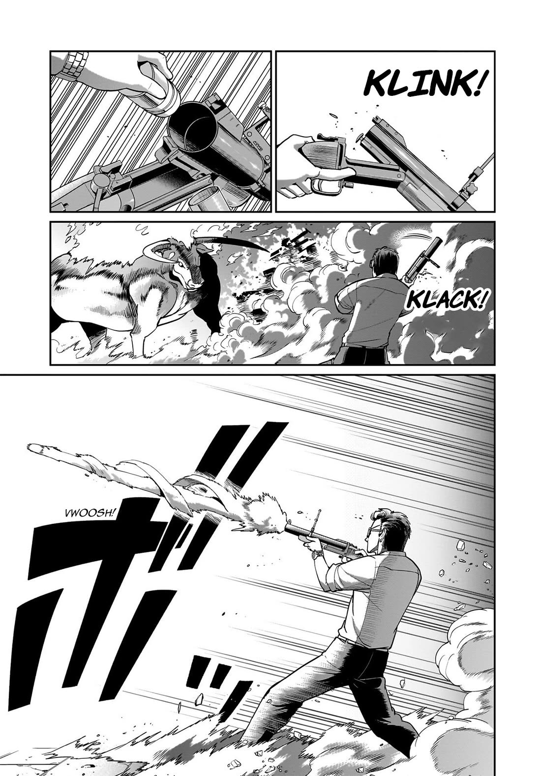 The Gunner's Life of a Middle-aged Man Summoned to Another World and Armed With a Rifle chapter 68 page 14