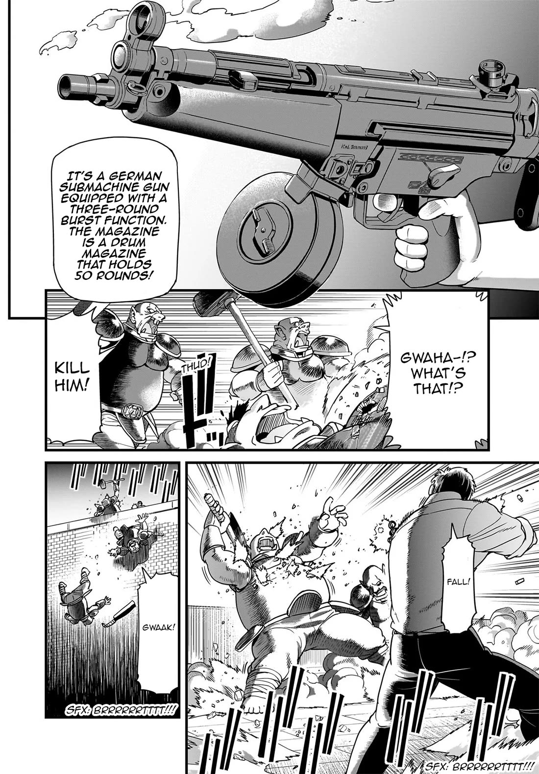 The Gunner's Life of a Middle-aged Man Summoned to Another World and Armed With a Rifle chapter 72 page 6