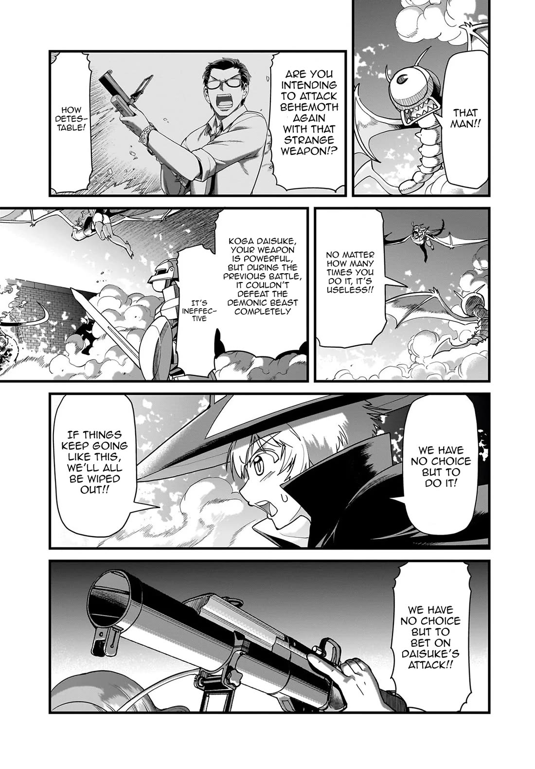 The Gunner's Life of a Middle-aged Man Summoned to Another World and Armed With a Rifle chapter 73 page 18