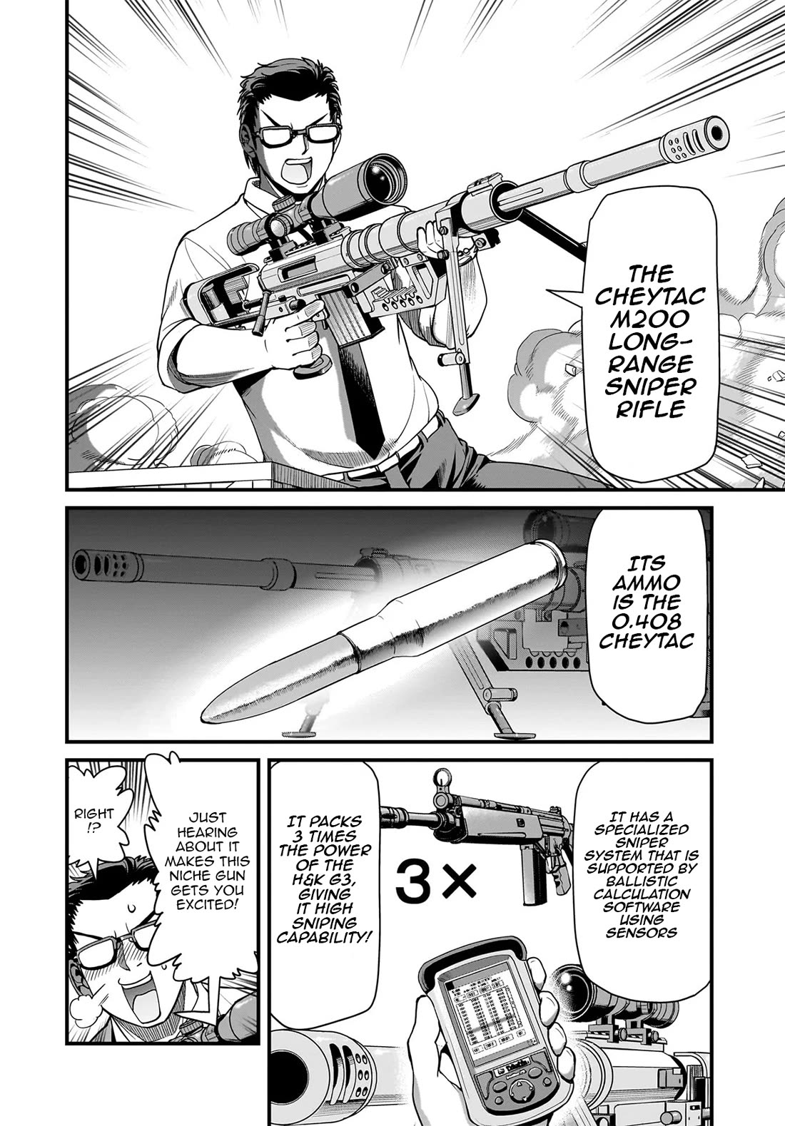 The Gunner's Life of a Middle-aged Man Summoned to Another World and Armed With a Rifle chapter 74 page 17