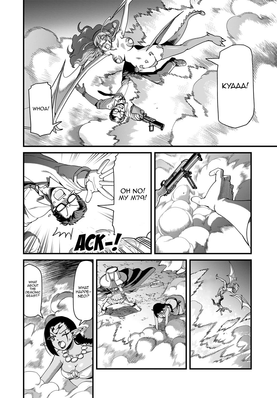 The Gunner's Life of a Middle-aged Man Summoned to Another World and Armed With a Rifle chapter 74 page 5