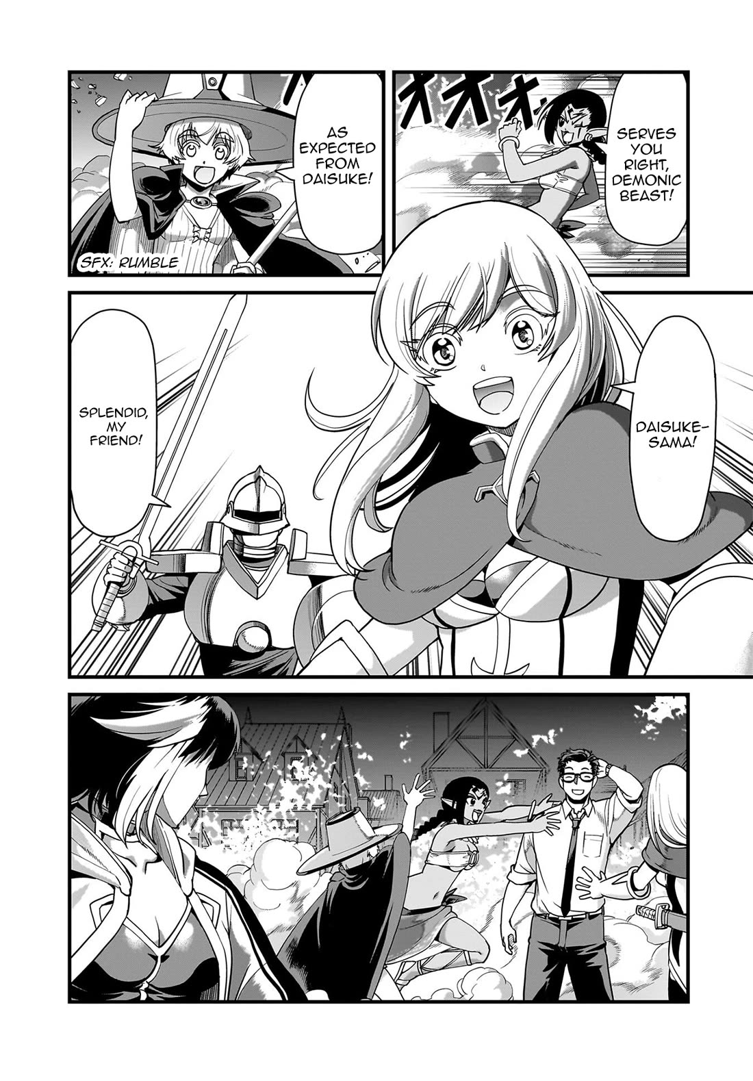 The Gunner's Life of a Middle-aged Man Summoned to Another World and Armed With a Rifle chapter 75 page 3