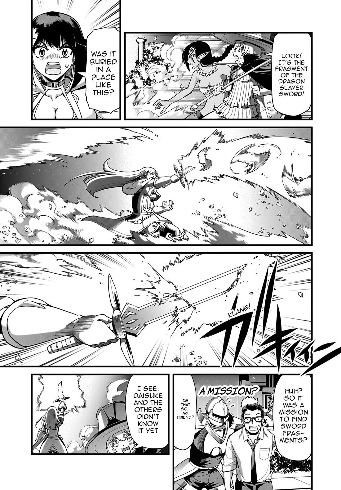 The Gunner's Life of a Middle-aged Man Summoned to Another World and Armed With a Rifle chapter 75 page 8