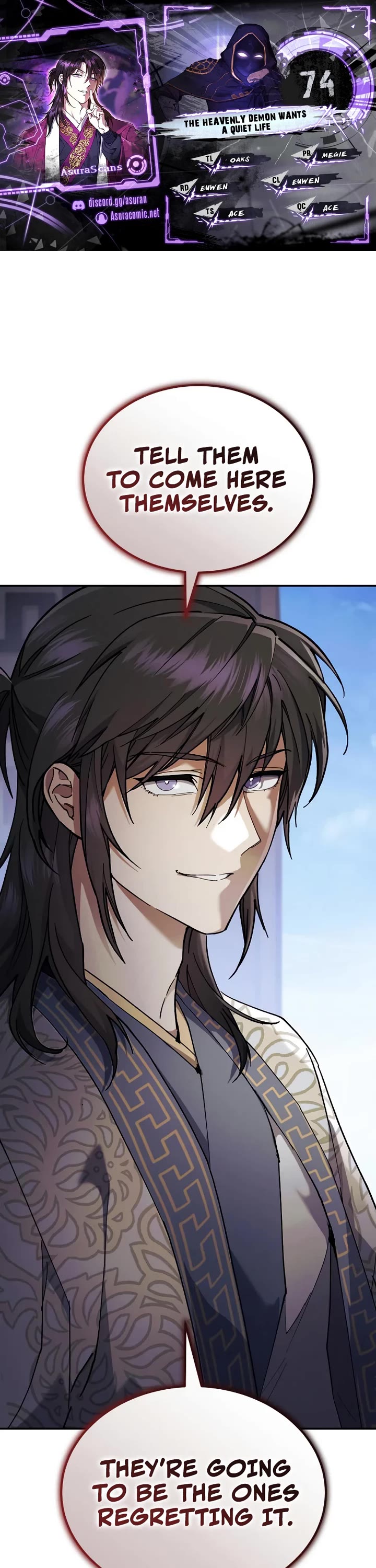 The Heavenly Demon Wants a Quiet Life chapter 74 page 1