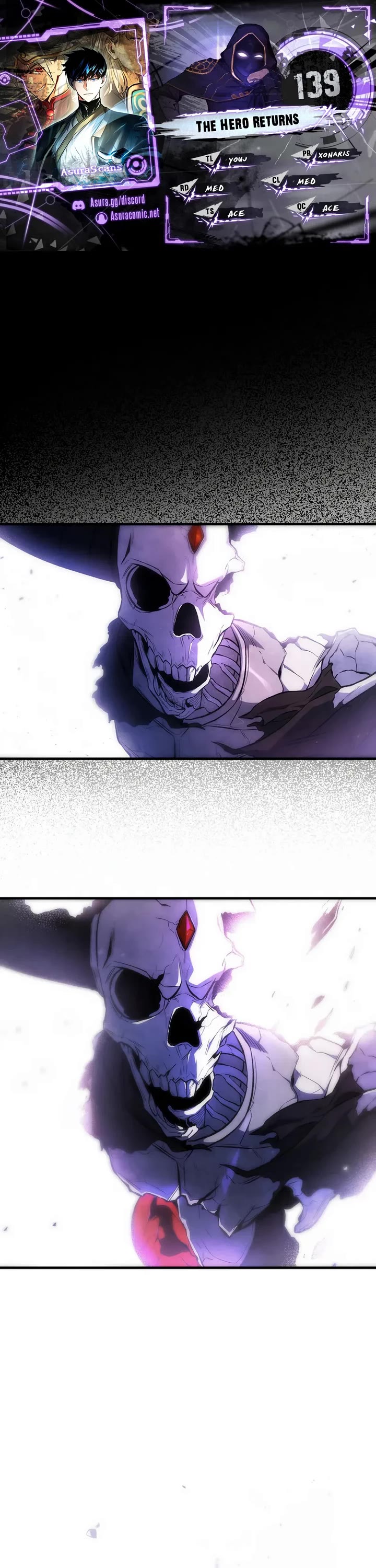 The Hero Returns chapter 139 page 1