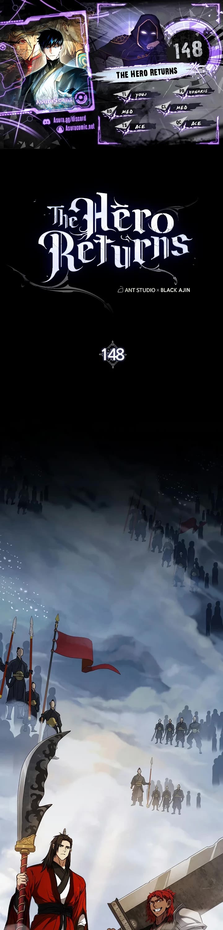 The Hero Returns chapter 148 page 1