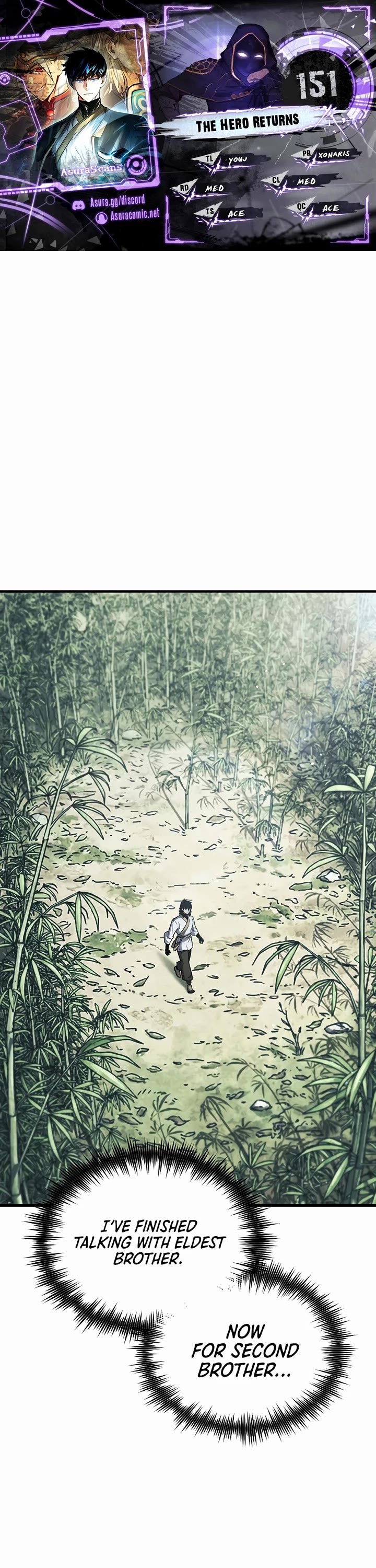 The Hero Returns chapter 151 page 1