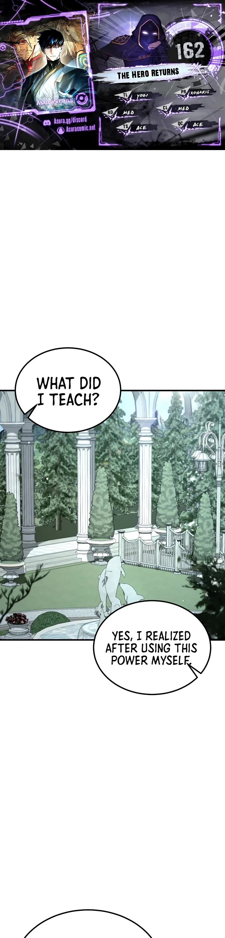 The Hero Returns chapter 162 page 1