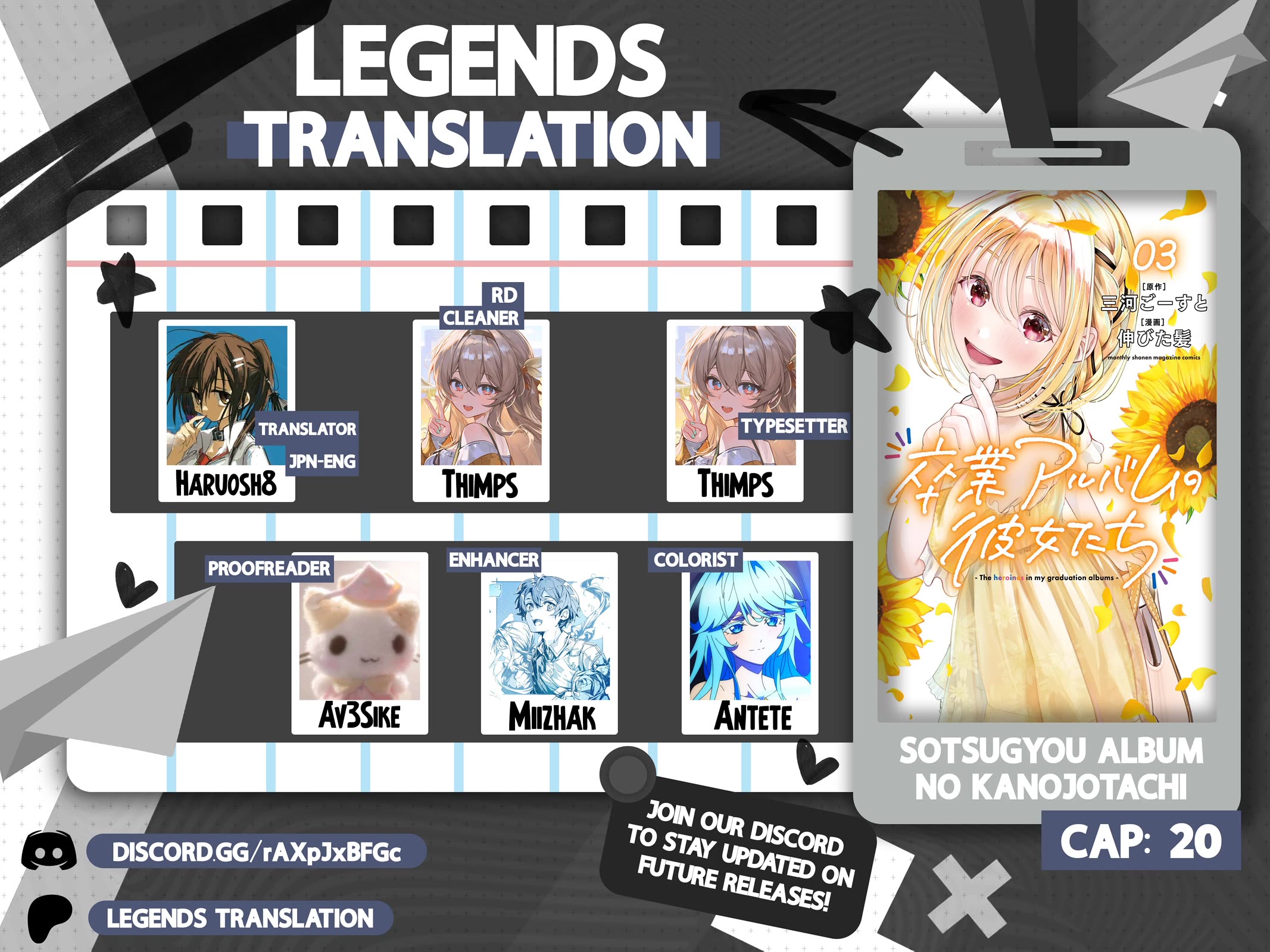 The Heroines in my Graduation Albums chapter 20 page 1