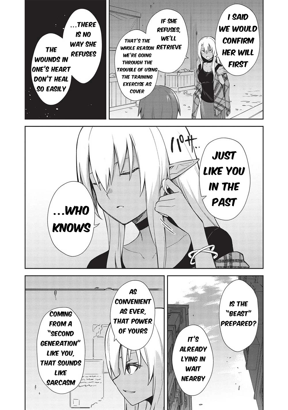 The holy knight's dark road chapter 22 page 20