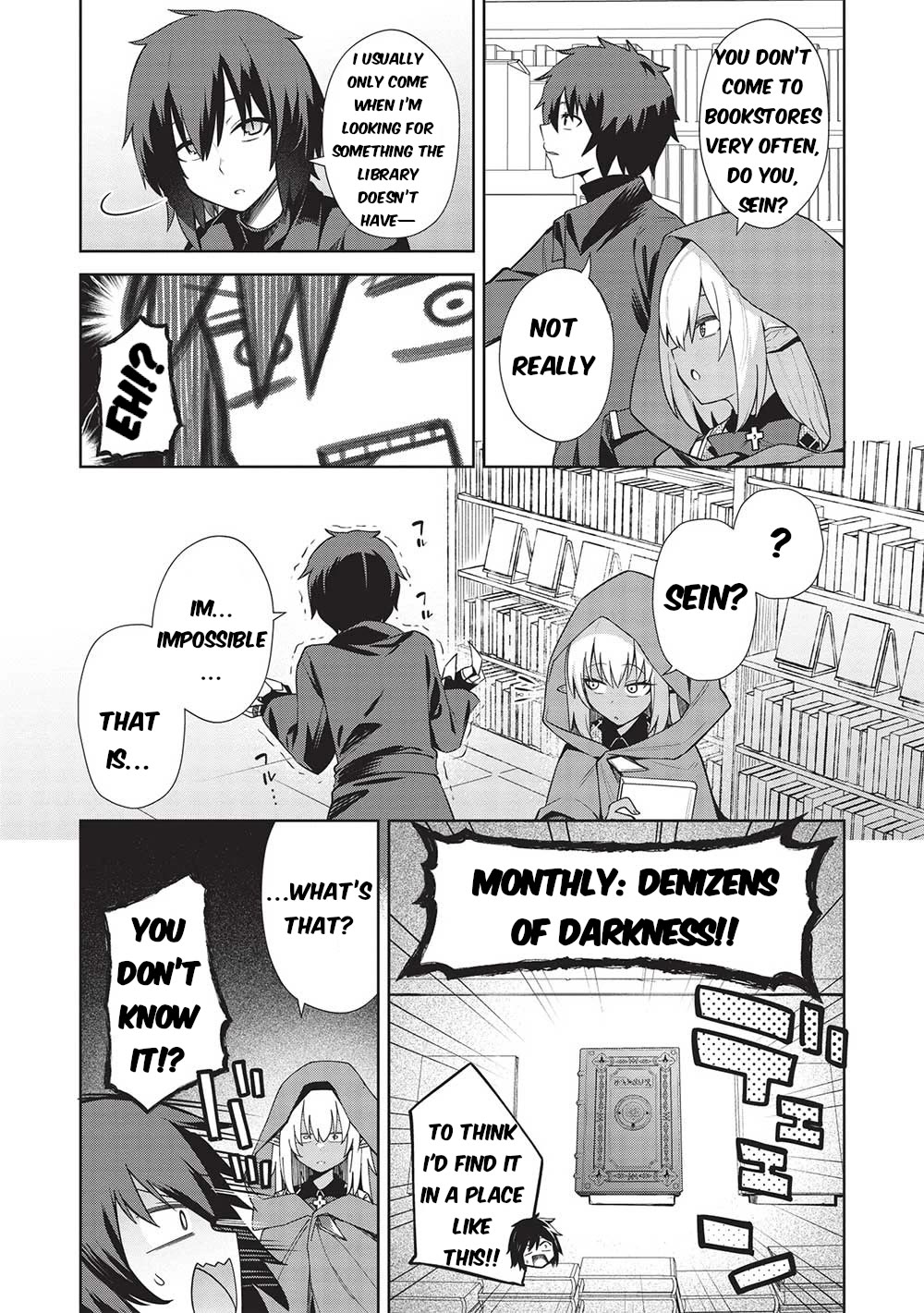 The holy knight's dark road chapter 22 page 9