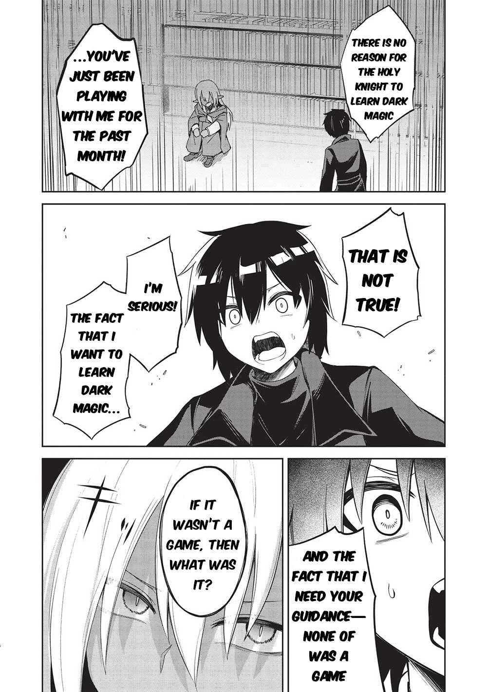 The holy knight's dark road chapter 23 page 17