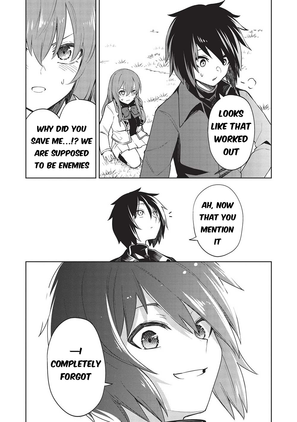 The holy knight's dark road chapter 27 page 8