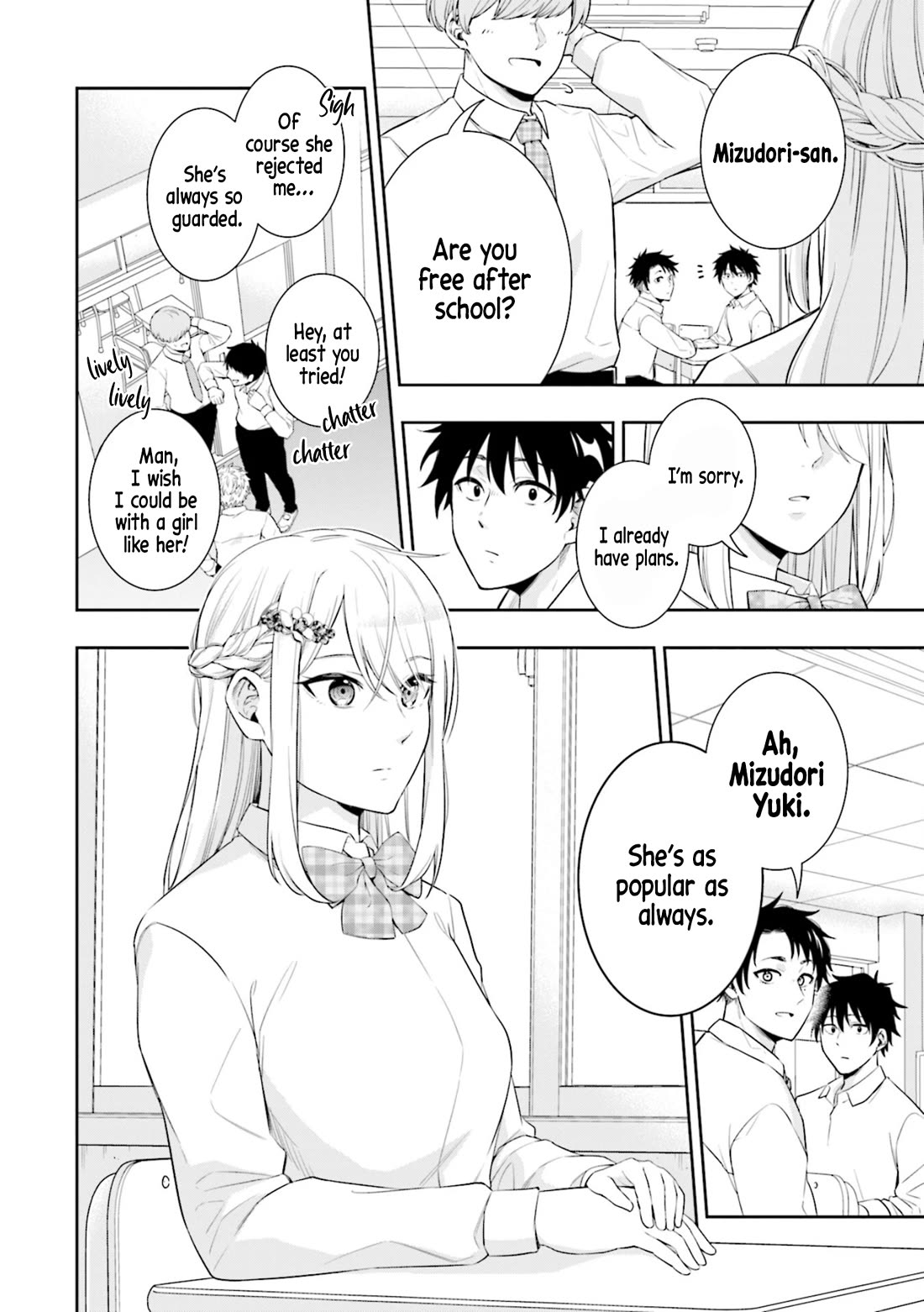 The Ice Princess Wants to be Melted by a Small Patch of Sunlight chapter 1 page 8