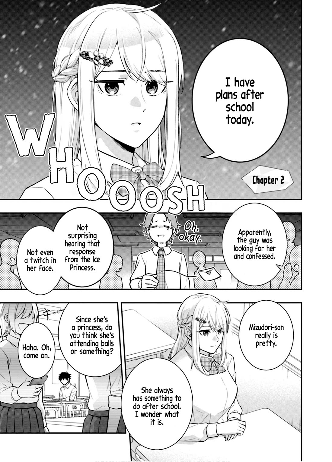 The Ice Princess Wants to be Melted by a Small Patch of Sunlight chapter 2 page 1