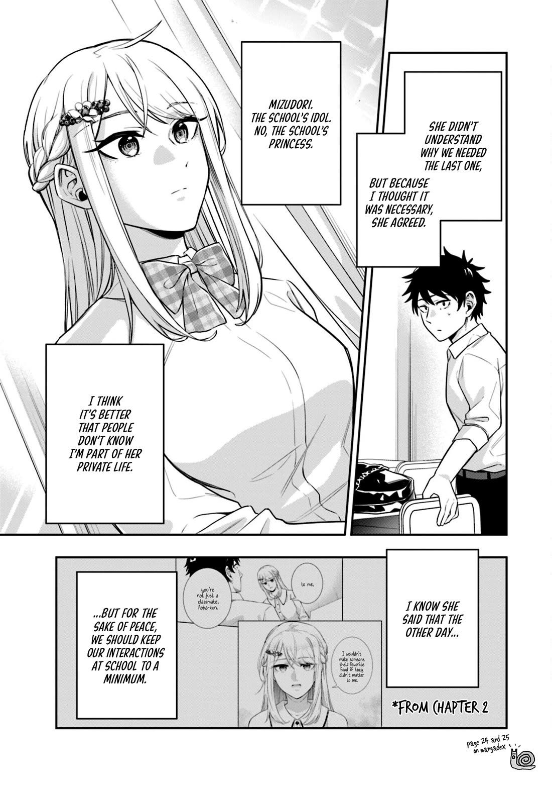 The Ice Princess Wants to be Melted by a Small Patch of Sunlight chapter 3 page 3