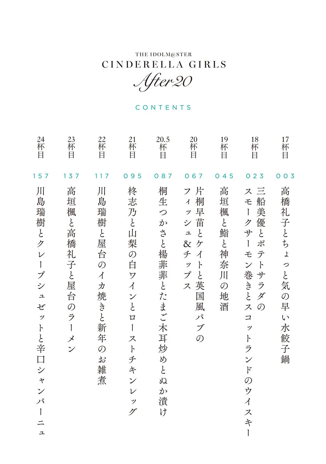 THE iDOLM@STER Cinderella Girls - After20 chapter 17 page 4