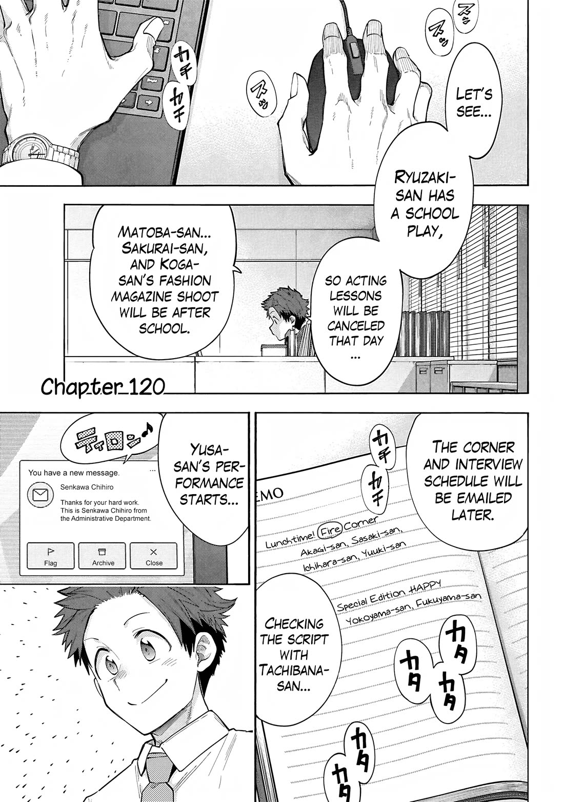 THE iDOLM@STER Cinderella Girls - U149 chapter 123 page 1