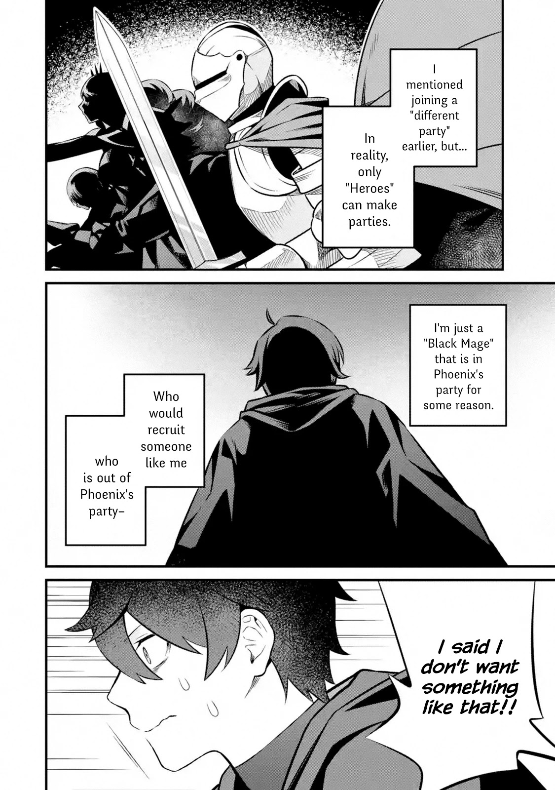 The Impregnable Demon Kings Castle and the Expelled Black Mage of the Heros Party chapter 2.1 page 28