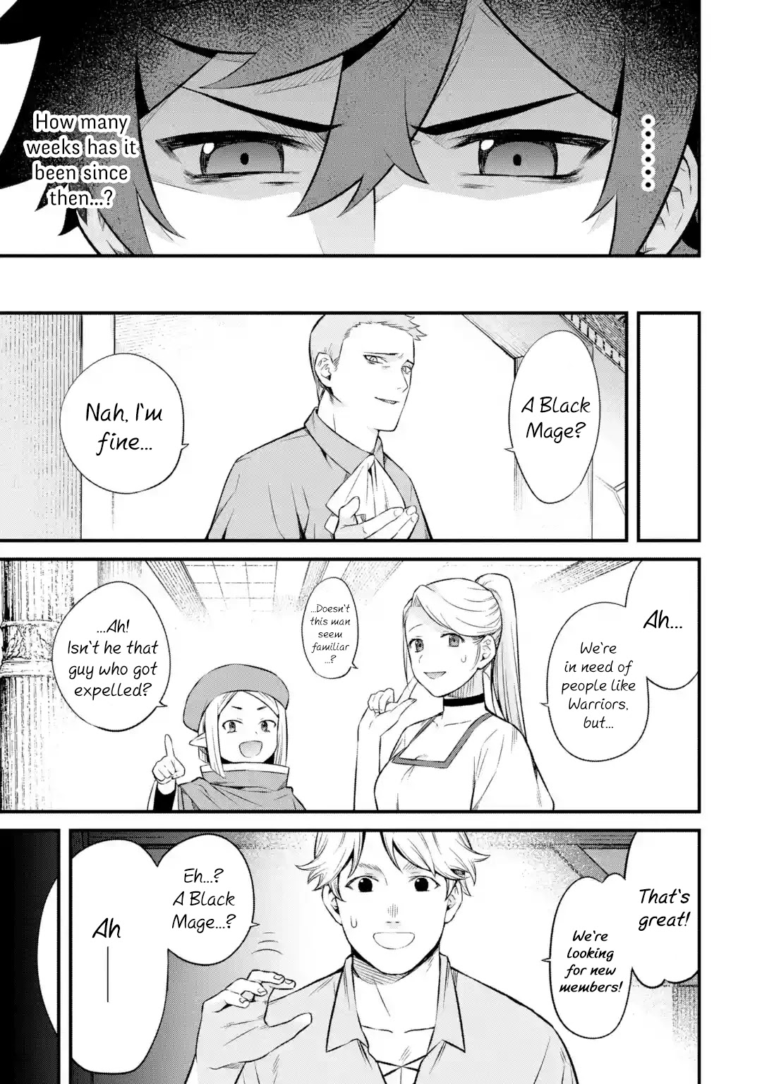 The Impregnable Demon Kings Castle and the Expelled Black Mage of the Heros Party chapter 3.1 page 1