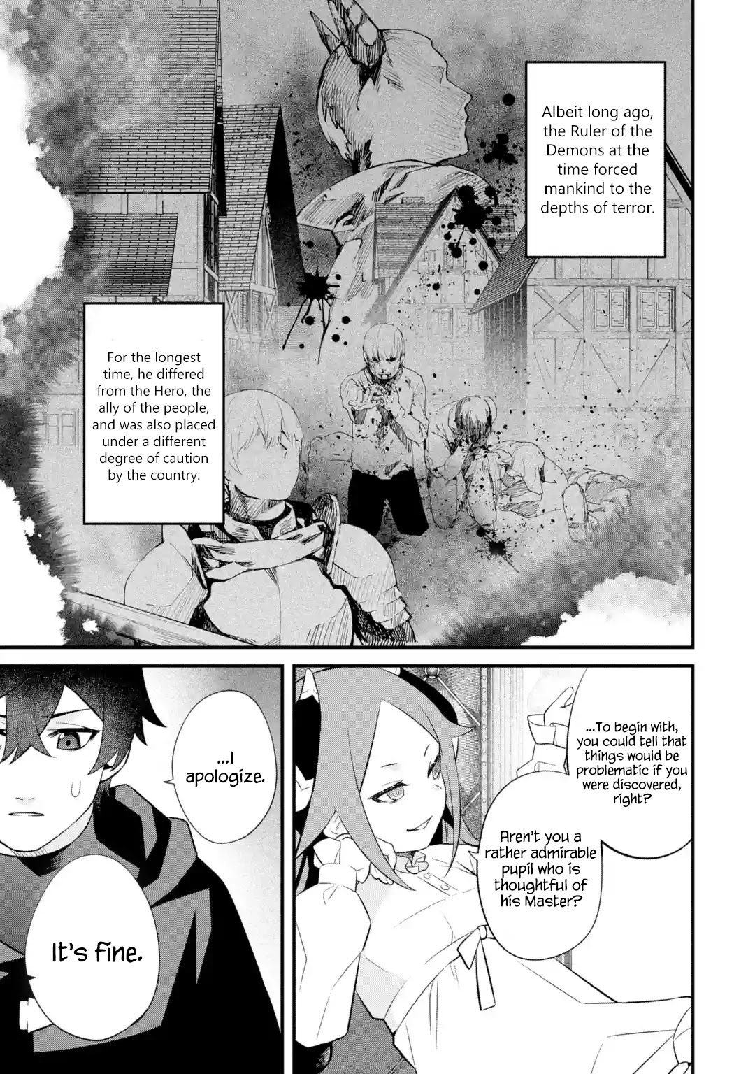 The Impregnable Demon Kings Castle and the Expelled Black Mage of the Heros Party chapter 4 page 17