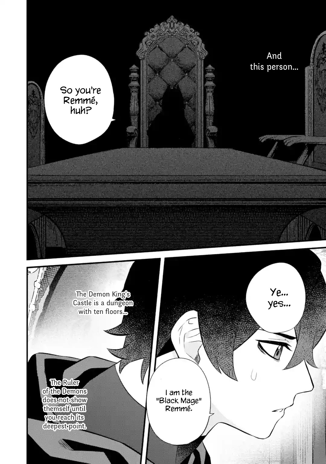 The Impregnable Demon Kings Castle and the Expelled Black Mage of the Heros Party chapter 4 page 4