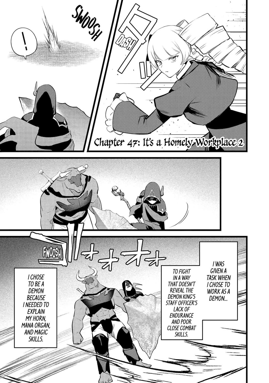 The Impregnable Demon King's Castle and the Expelled Black Mage of the Hero's Party chapter 47 page 1