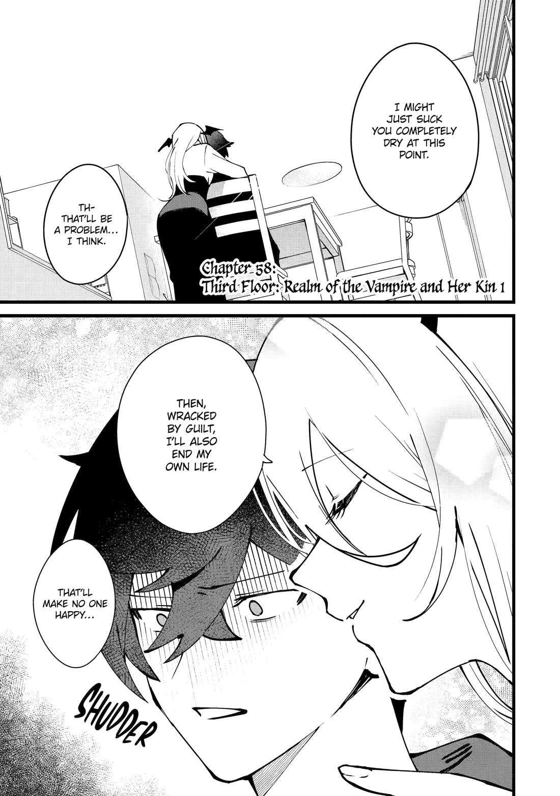 The Impregnable Demon King's Castle and the Expelled Black Mage of the Hero's Party chapter 58 page 1