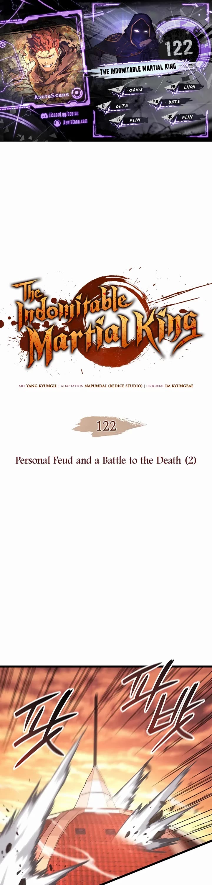 The Indomitable Martial King chapter 122 page 1