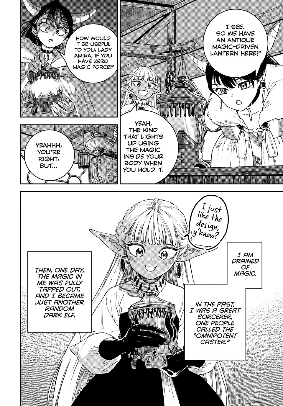 The Journey of a Dark Elf with Fading Powers chapter 2 page 4