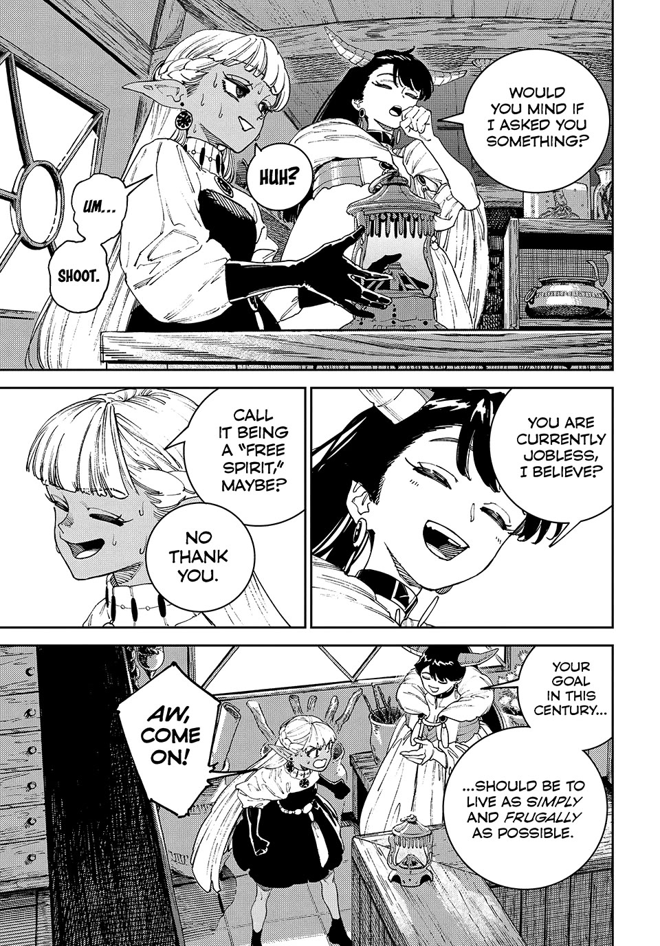 The Journey of a Dark Elf with Fading Powers chapter 2 page 5