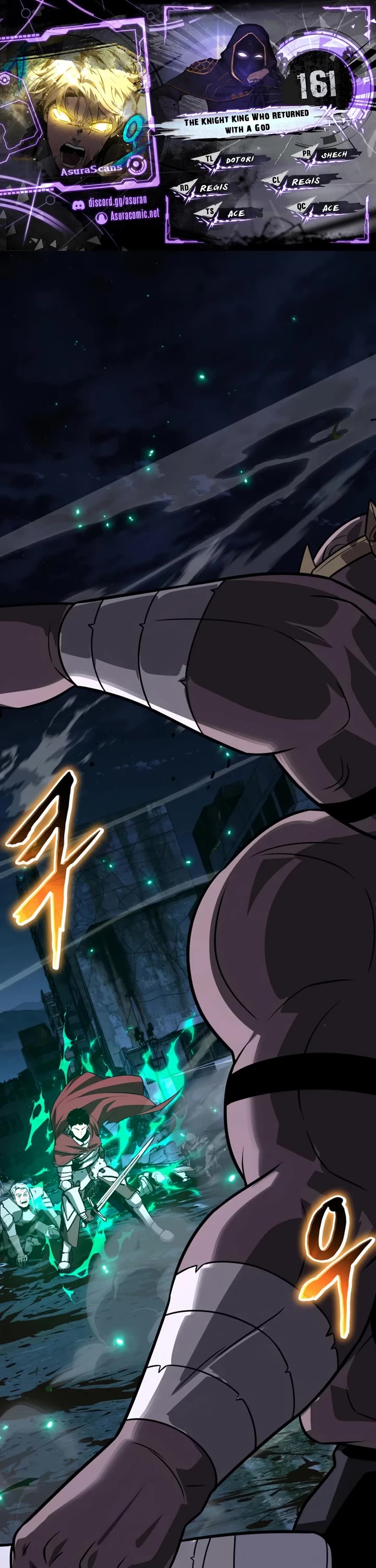 The Knight King Who Returned with a God chapter 161 page 1