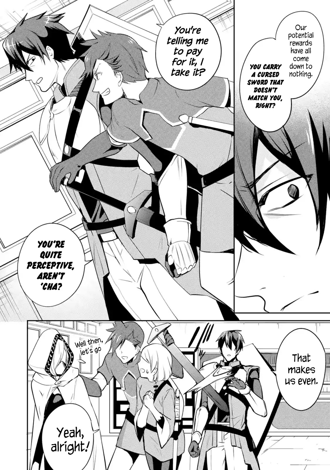 The Labyrinth Raids of the Ultimate Tank ~The Tank Possessing a Rare 9,999 Endurance Skill was Expelled from the Hero Party~ chapter 1.2 page 9