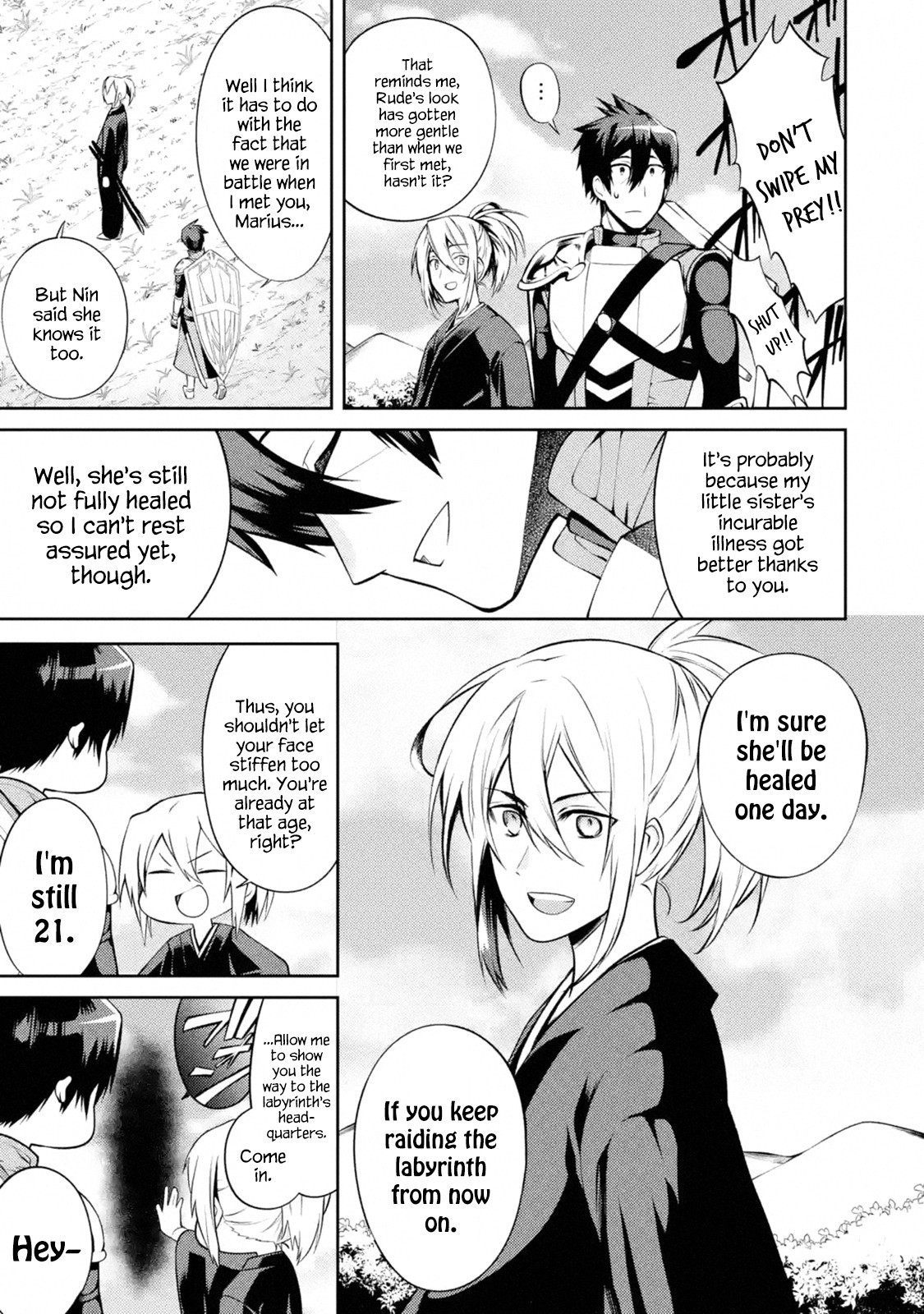 The Labyrinth Raids of the Ultimate Tank ~The Tank Possessing a Rare 9,999 Endurance Skill was Expelled from the Hero Party~ chapter 11.1 page 14